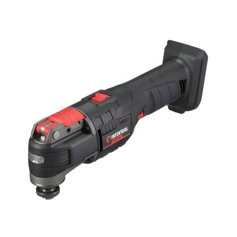 Аккумуляторный реноватор INTERTOOL WT-0369, бесщеточный, 20 В, 8000-20000 об/мин, угол осцилляции 3,2°, без ЗУ и АКБ