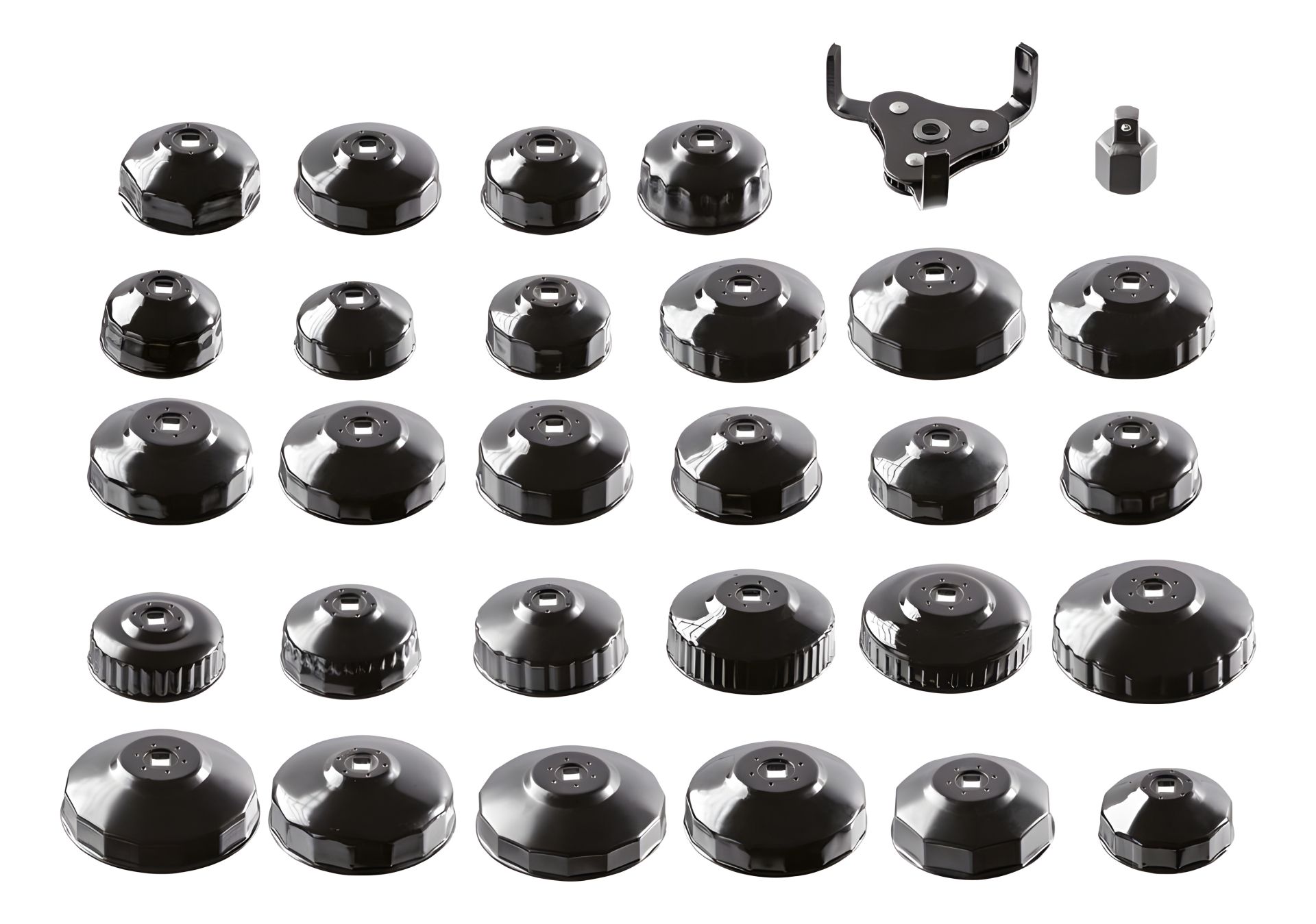 Набір головок для масляного фільтра 30 шт. NEO 11-236 Набір головок для масляного фільтра 30 шт. NEO 11-236