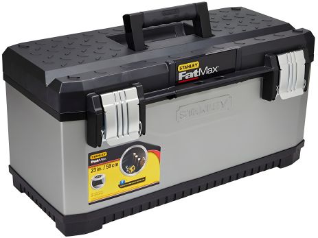 Металлопластиковый ящик для инструмента Stanley (590мм х 293мм х 222мм) FMST1-75769 Металлопластиковый ящик для инструмента Stanley (590мм х 293мм х 222мм) FMST1-75769
