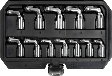 Ключі торцеві на шарнірі до квадрату 3/8", Yato YT-38550