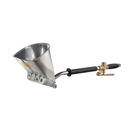 Пневматичний штукатурний ківш-хопер для стелі, 3 л, 5-6 атм, 400 л/хв, INTERTOOL PT-0405 Пневматичний штукатурний ківш-хопер для стелі, 3 л, 5-6 атм, 400 л/хв, INTERTOOL PT-0405