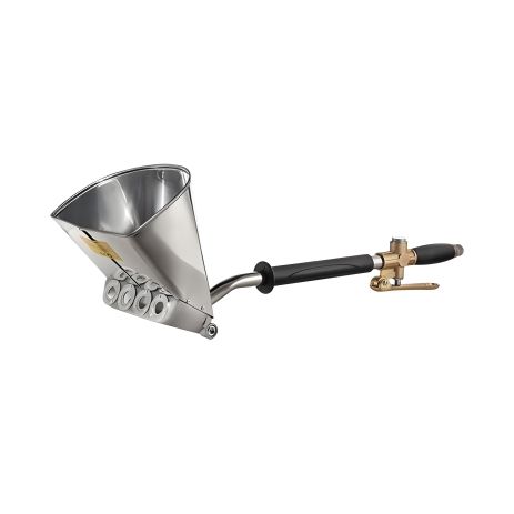 Штукатурный хоппер-ковш пневматический, для потолка, объем 3 литра, давление 5-6 атм, расход 400 л/мин INTERTOOL PT-0405 Штукатурный хоппер-ковш пневматический, для потолка, объем 3 литра, давление 5-6 атм, расход 400 л/мин INTERTOOL PT-0405