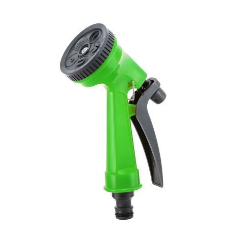 Пістолет пластиковий для поливу Presto-PS насадка на шланг (7209G)
