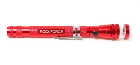 Фонарь телескопический с магнитом (3LED, 2.27кг, L:178-587мм), в блистере ROCKFORCE FORSAGE RF-686ML3