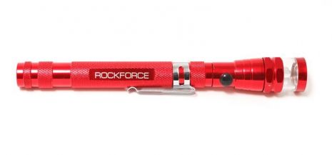 Фонарь телескопический с магнитом (3LED, 2.27кг, L:178-587мм), в блистере ROCKFORCE RF-686ML3