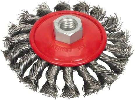 Vorel щітка-крацювання підсил. 100 мм з гайкою М14 (06977) Vorel щітка-крацювання підсил. 100 мм з гайкою М14 (06977)