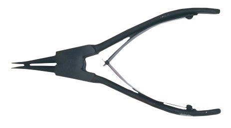 Щипці для стопорних кілець, довжина 150 мм, для зовнішніх кілець 12-25 мм, діаметр наконечника 1.5 мм, модель Top Tools 32D301