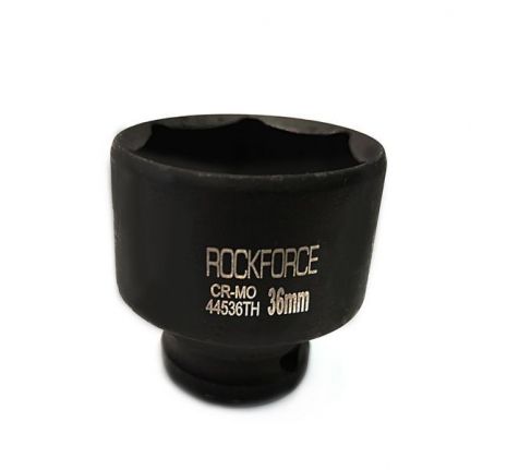 Головка ударна тонкостінна 36мм 1/2" 6гр. ROCKFORCE FORSAGE RF-44536TH