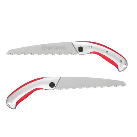 Садовая ножовка 210 мм, метал. ручка, пласт. чехол INTERTOOL HT-3145