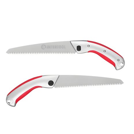 Садовая ножовка 210 мм, метал. ручка, пласт. чехол INTERTOOL HT-3145