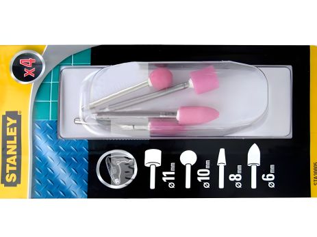 набор абразивных камней для шлифовки Stanley STA30005-XJ