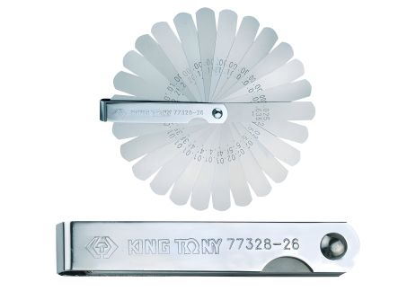 Набір щупів на 26 пелюстків, дюймові KING TONY 77328-26