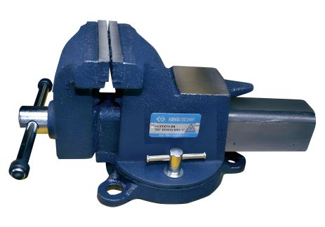 Тиски слесарные стальные 12 дюймов (305 мм) 360° KING TONY 9TZ11-12