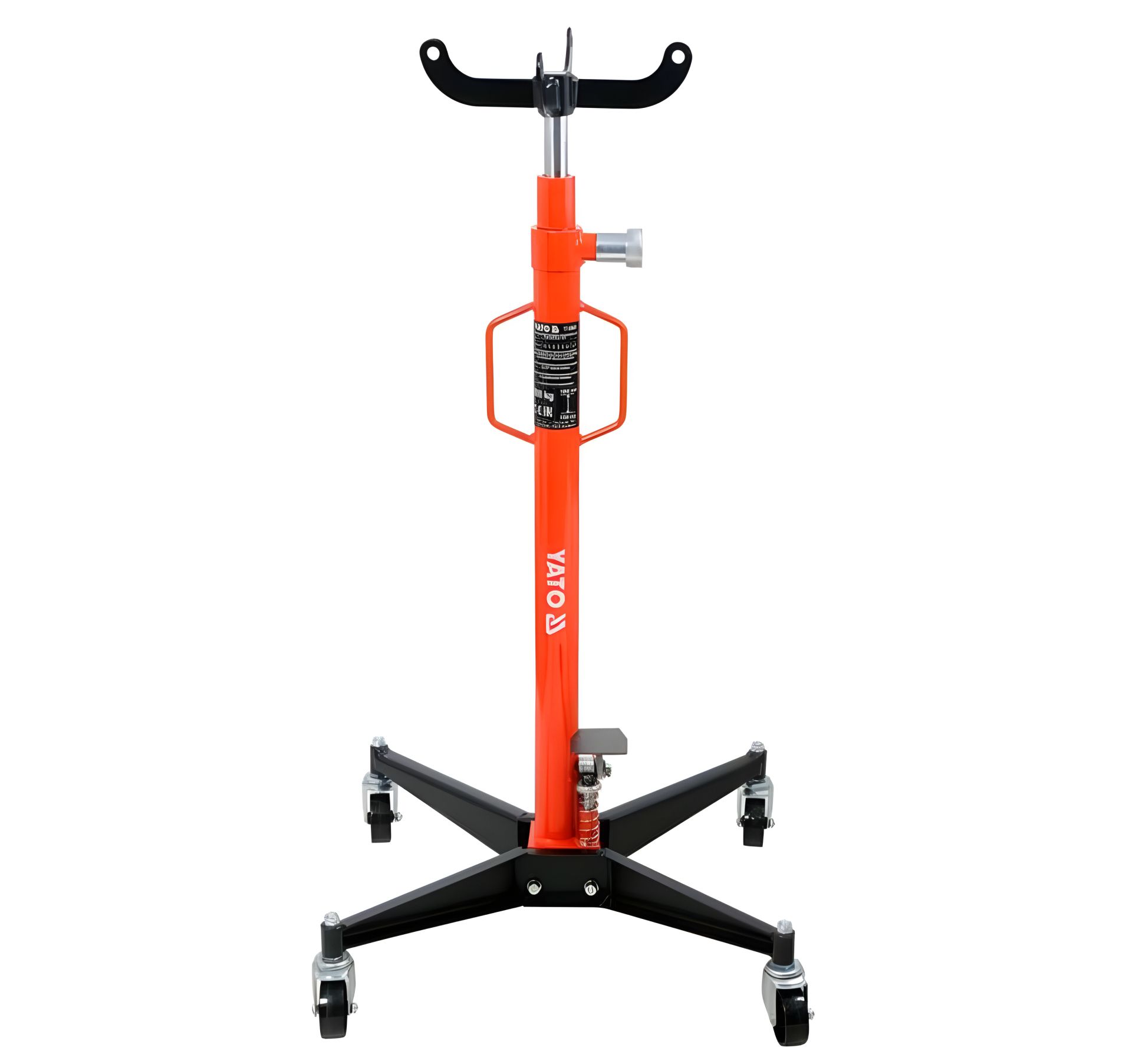 Подъемник коробок передач авто, гидравлический 500 кг, h= 1100- 1900 мм, на колесах Yato YT-55601 Подъемник коробок передач авто, гидравлический 500 кг, h= 1100- 1900 мм, на колесах Yato YT-55601