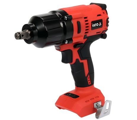 Ударный аккумуляторный гайковерт, бесщеточный квадрат-1/2, 700 Нм, Li-Ion 18 В, 3 Агод (БЕЗ АККУМУЛЯТОРА) Yato YT-828061