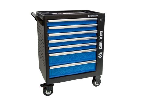 Тумба с инструментом 152 предмета EVO+ подкатная тележка в подарок KING TONY P9G35-152MRV Тумба с инструментом 152 предмета EVO+ подкатная тележка в подарок KING TONY P9G35-152MRV