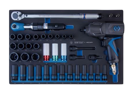 Комбинированный набор инструментов 41 предмет, KING TONY 9-44805AMPV