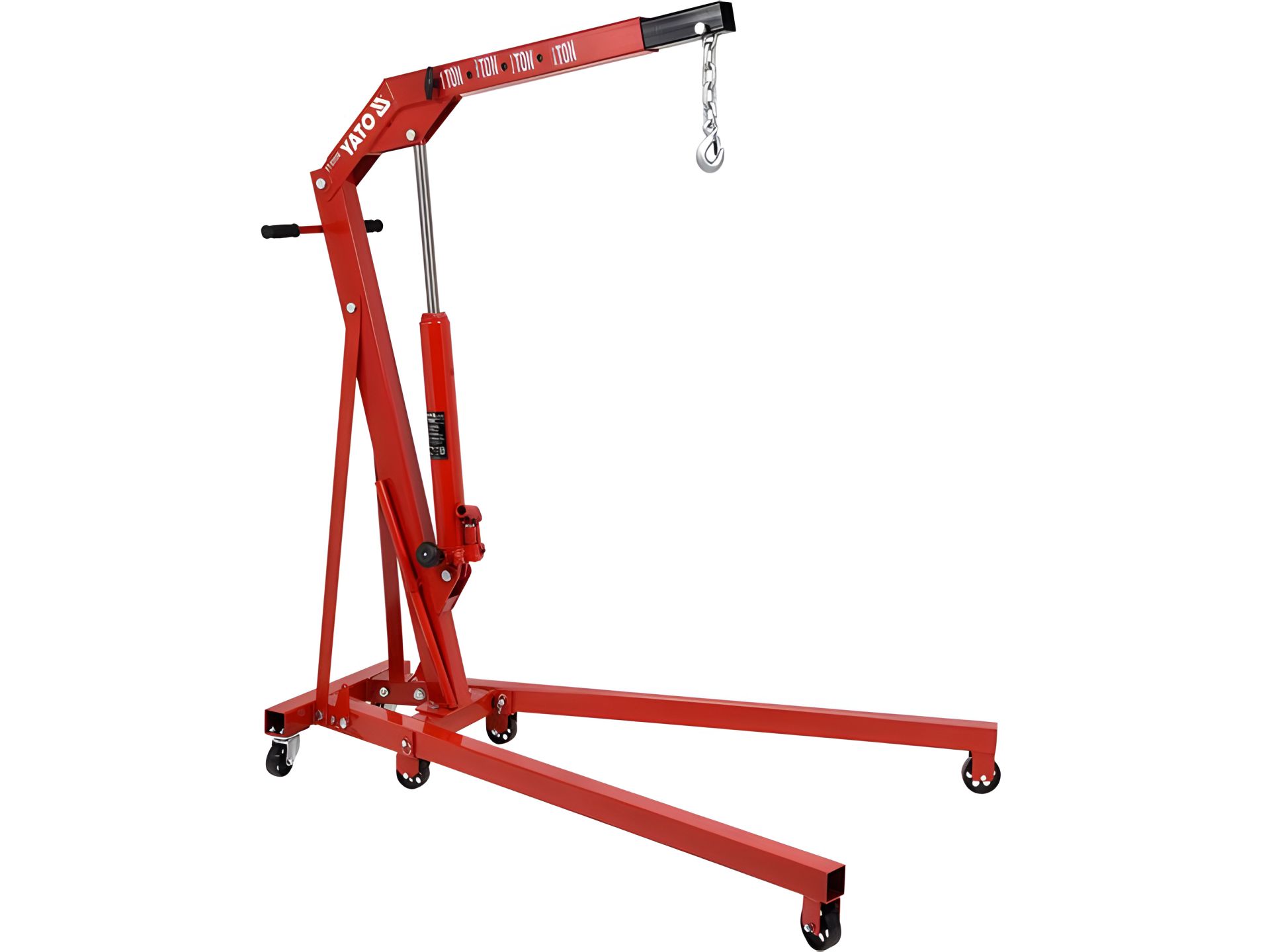 Гідравлічний кран підкатний 1 т Yato YT-55556 Гідравлічний кран підкатний 1 т Yato YT-55556