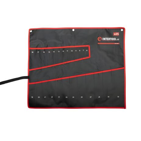 Органайзер для гаечных ключей 25 карманов INTERTOOL BX-9011