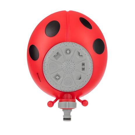 Дождеватель на базе "Божья коровка", 8 режимов, зона полива до 5 м, материалы: PP, ABS INTERTOOL GE-0073