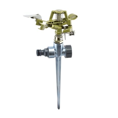 Імпульсний зрошувач для газону Presto-PS дощувач металевий (8105D) Імпульсний зрошувач для газону Presto-PS дощувач металевий (8105D)