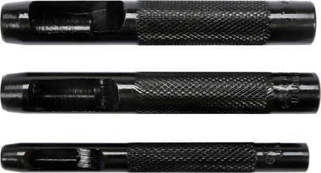 Набір із 3 кільцевих пробійників для шкіри Yato YT-35881 Набір із 3 кільцевих пробійників для шкіри Yato YT-35881