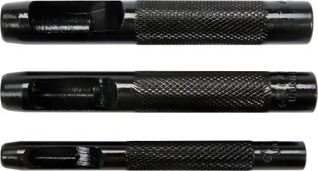 Набор из трех кольцевых просекателей для кожи Yato YT-35881 Набор из трех кольцевых просекателей для кожи Yato YT-35881