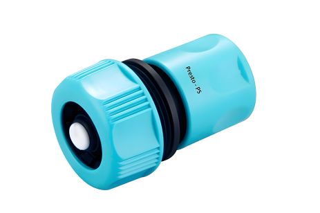Конектор Presto-PS для шланга 3/4 дюйма з аквастопом (7727) - Полив без проблем