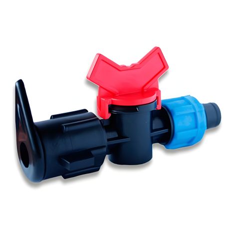 Стартовый кран с поджимом Presto-PS для шланга LFT (TV-0217)