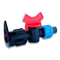 Підтискний кран стартовий Presto-PS для шланга LFT (TV-0217)