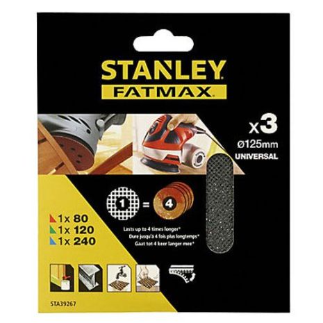 Сетка шлифовальная 125 мм STANLEY STA39267