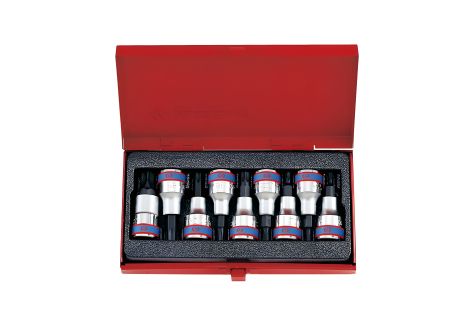 Набор отверток TORX 9 шт. (T20-T60) в держателе KING TONY 4109PR Набор отверток TORX 9 шт. (T20-T60) в держателе KING TONY 4109PR