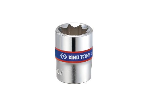 Торцевая восьмигранная головка 1/4", 10 мм, KING TONY 231010M Торцевая восьмигранная головка 1/4", 10 мм, KING TONY 231010M