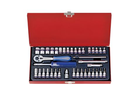 Набор головок 1/4" (4-13 мм), 39 ед., KING TONY 2539MR Набор головок 1/4" (4-13 мм), 39 ед., KING TONY 2539MR