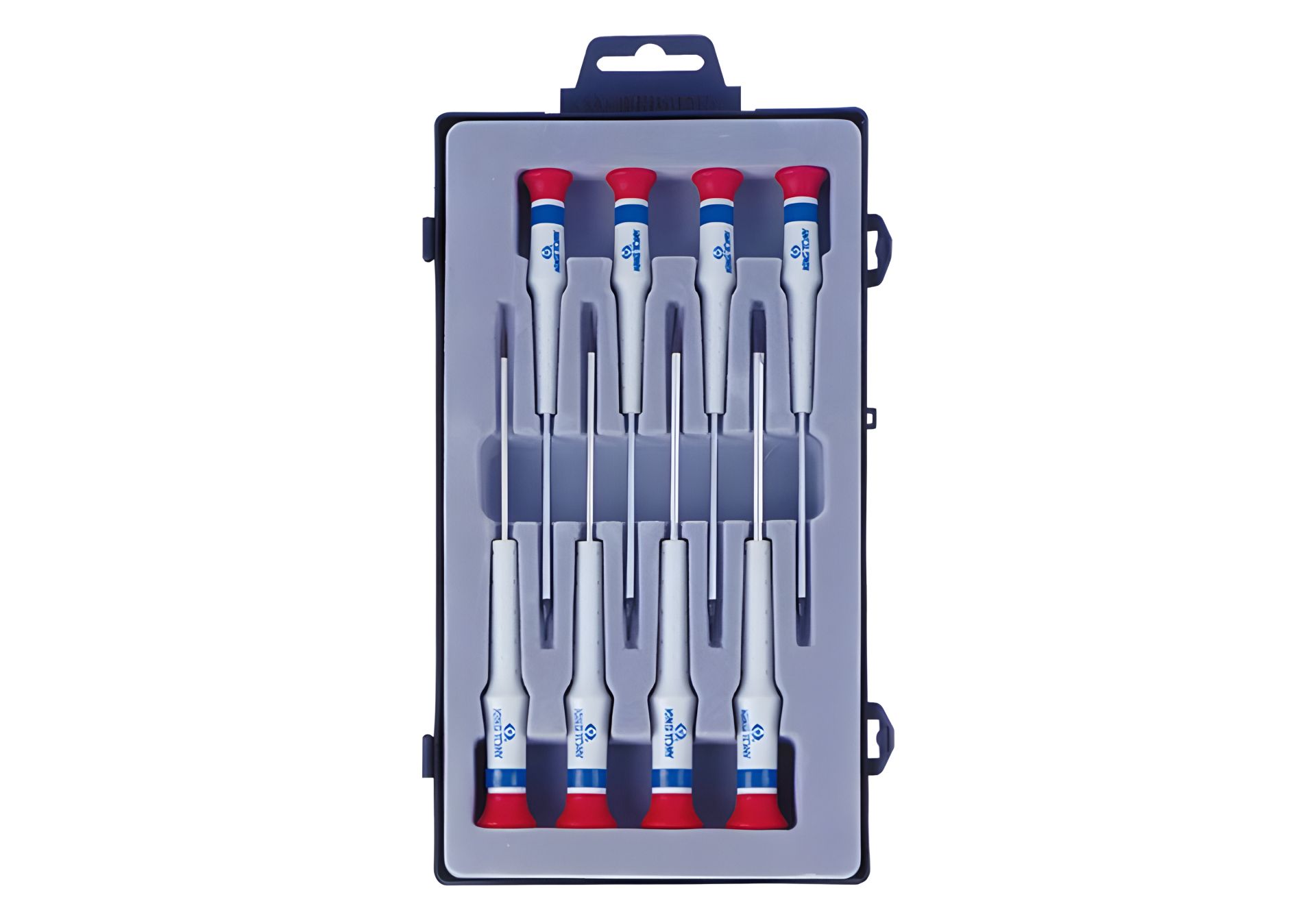 Набор прецизионных часовщиковых отвёрток 8 пр. KING TONY 32218MR Набор прецизионных часовщиковых отвёрток 8 пр. KING TONY 32218MR