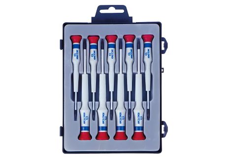 Набор прецизионных отвёрток (часовых) 9 шт. KING TONY 32209MR Набор прецизионных отвёрток (часовых) 9 шт. KING TONY 32209MR