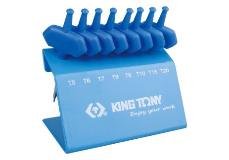 Отвертки прецизионные TORX 8шт. T5~T20 MINI KING TONY 23308PR