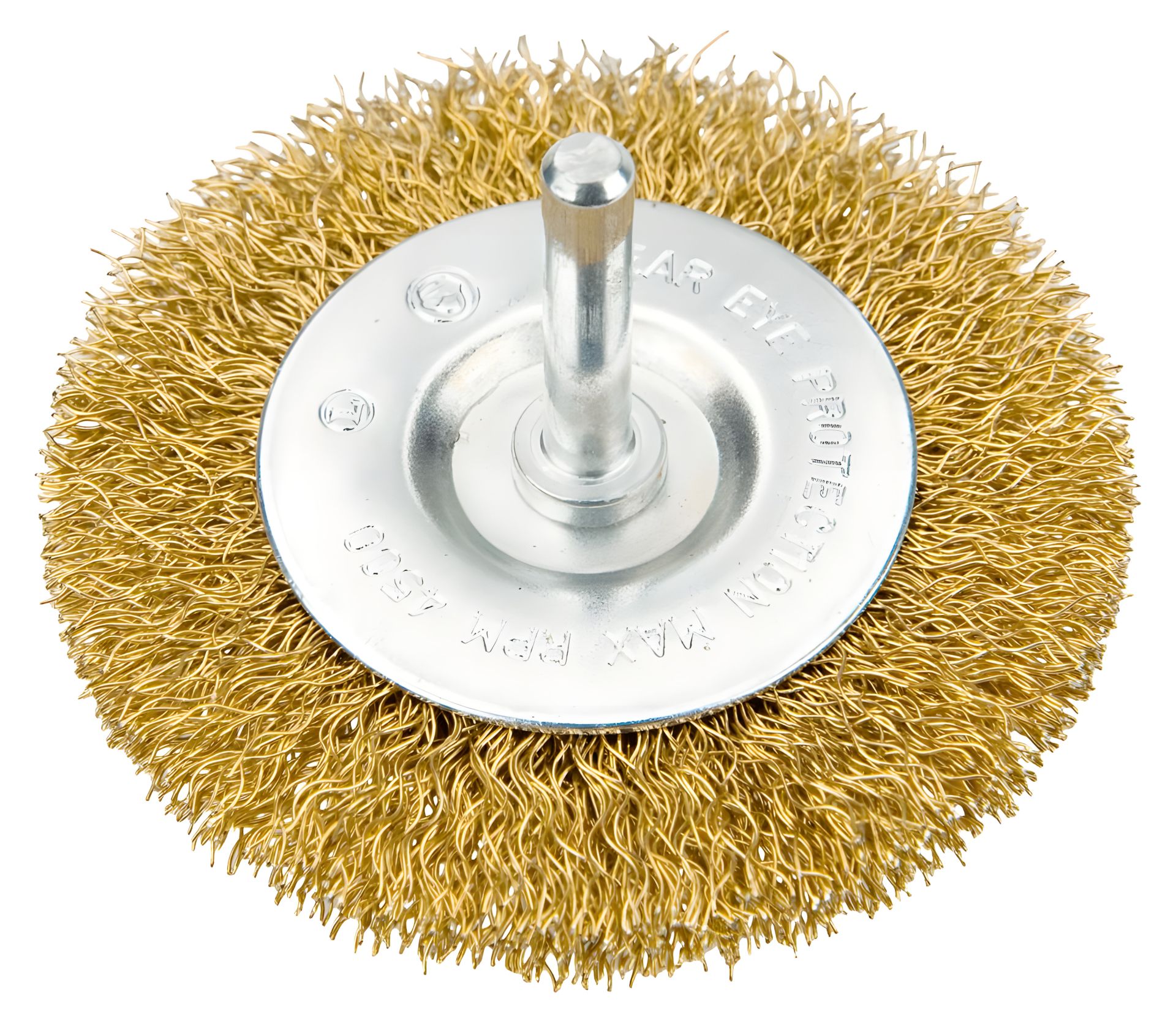 Дротяна щітка дискова з хвостовиком, діаметр 75 мм від Verto, модель 62H320 Дротяна щітка дискова з хвостовиком, діаметр 75 мм від Verto, модель 62H320