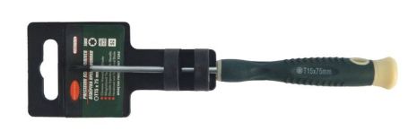 Отвертка TORX с отверстием ювелирная T10Hх75мм ROCKFORCE FORSAGE RF-73707510