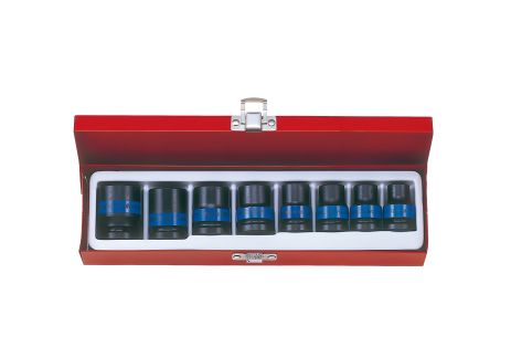 KING TONY Набор ударных головок 8 ед. (10-24 мм, 4408MP)