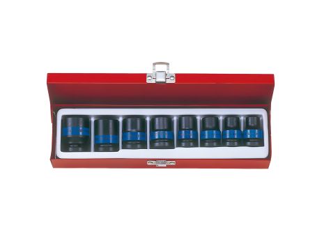 KING TONY Набор ударных головок 8 ед. (10-24 мм, 4408MP)