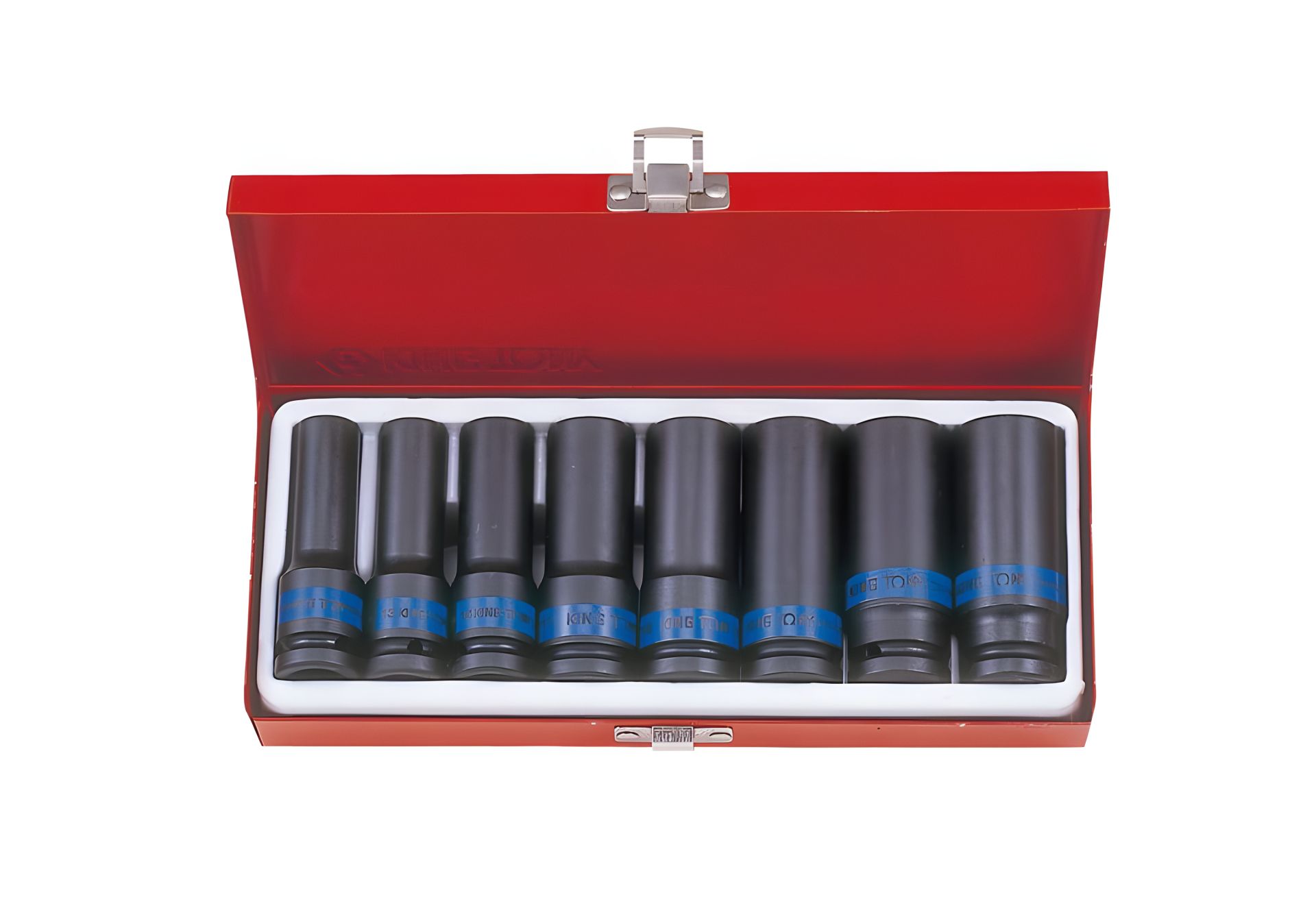 Головки набор ударных 1/2" 8 ед. 12-24 мм удлин. KING TONY 4410MP01 Головки набор ударных 1/2" 8 ед. 12-24 мм удлин. KING TONY 4410MP01