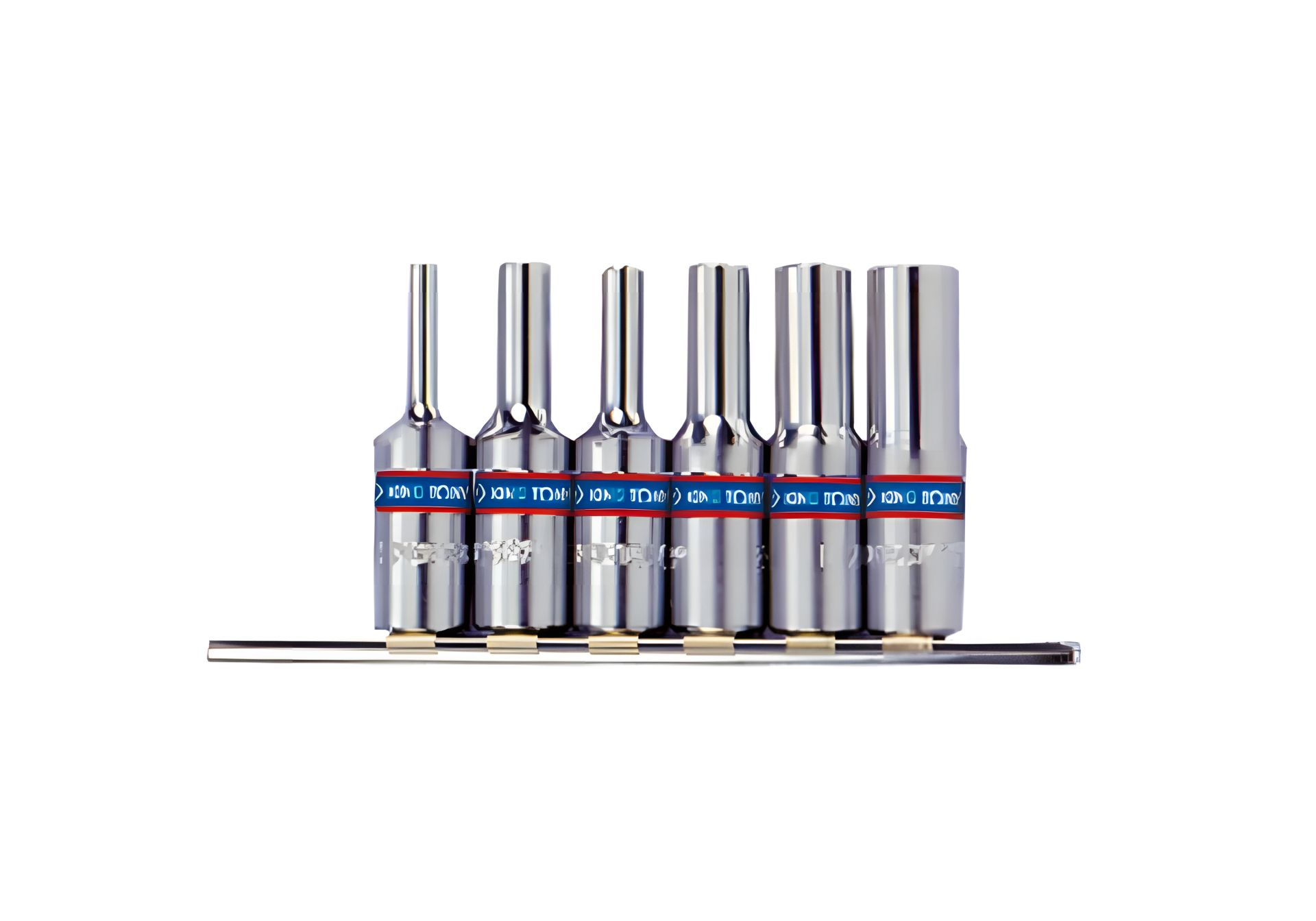 Набор головок "Е" глубоких 3/8" 6пр. Е4-Е14 KING TONY 3116PR Набор головок "Е" глубоких 3/8" 6пр. Е4-Е14 KING TONY 3116PR