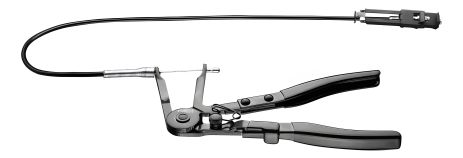 Кліщі для хомутів з тросом, довжина гнучкої частини 630 мм, довжина рукоятки 210 мм, діапазон затиску 0 - 45 мм NEO 11-221