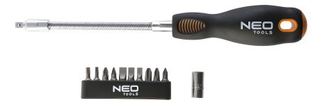 12-штук набір викруток з гнучким стрижнем, тригранна форма рукоятки NEO 04-212