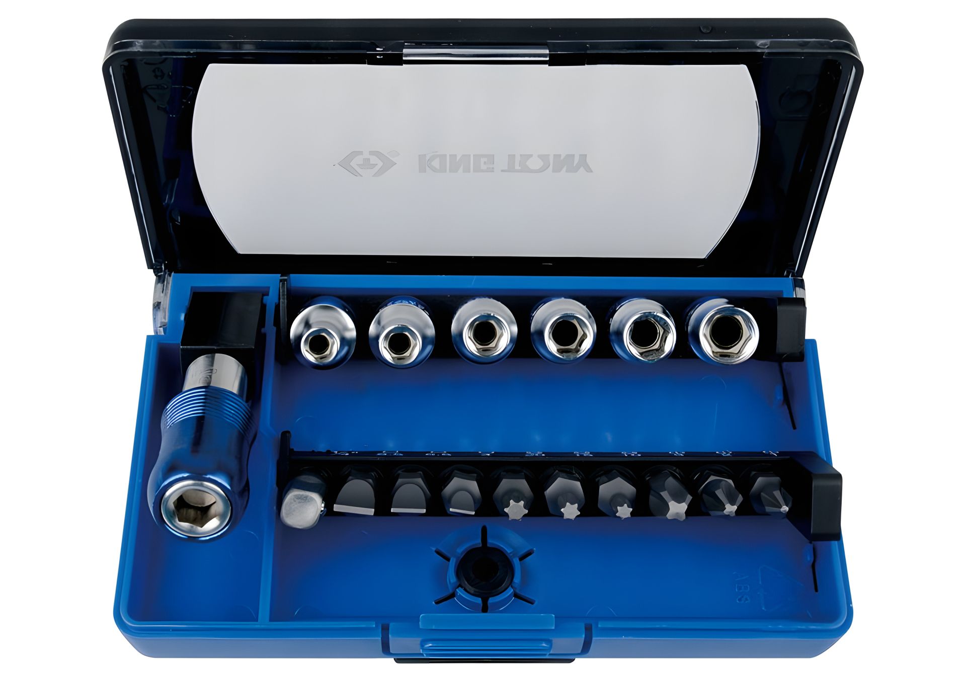 Комплект головок и бит 17 предметов 1/4, KING TONY 2517MR Комплект головок и бит 17 предметов 1/4, KING TONY 2517MR