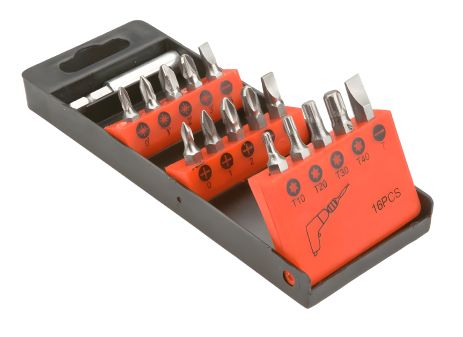 Набір насадок з утримувачем Top Tools 39D383 (10 шт)