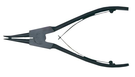 Щипці для зовнішніх стопорних кілець, 150 мм, вигнуті, для кілець 12-25 мм, діаметр наконечника 1.5 мм, Top Tools 32D302 Щипці для зовнішніх стопорних кілець, 150 мм, вигнуті, для кілець 12-25 мм, діаметр наконечника 1.5 мм, Top Tools 32D302