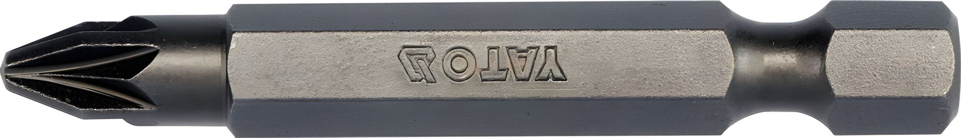 Отверточная насадка "Pozidriv" PZ2 x 50 мм HEX 1/4", комплект 10 шт, Yato YT-78155 Отверточная насадка "Pozidriv" PZ2 x 50 мм HEX 1/4", комплект 10 шт, Yato YT-78155