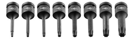 Ключі ударні Torx 9 шт. NEO 08-712